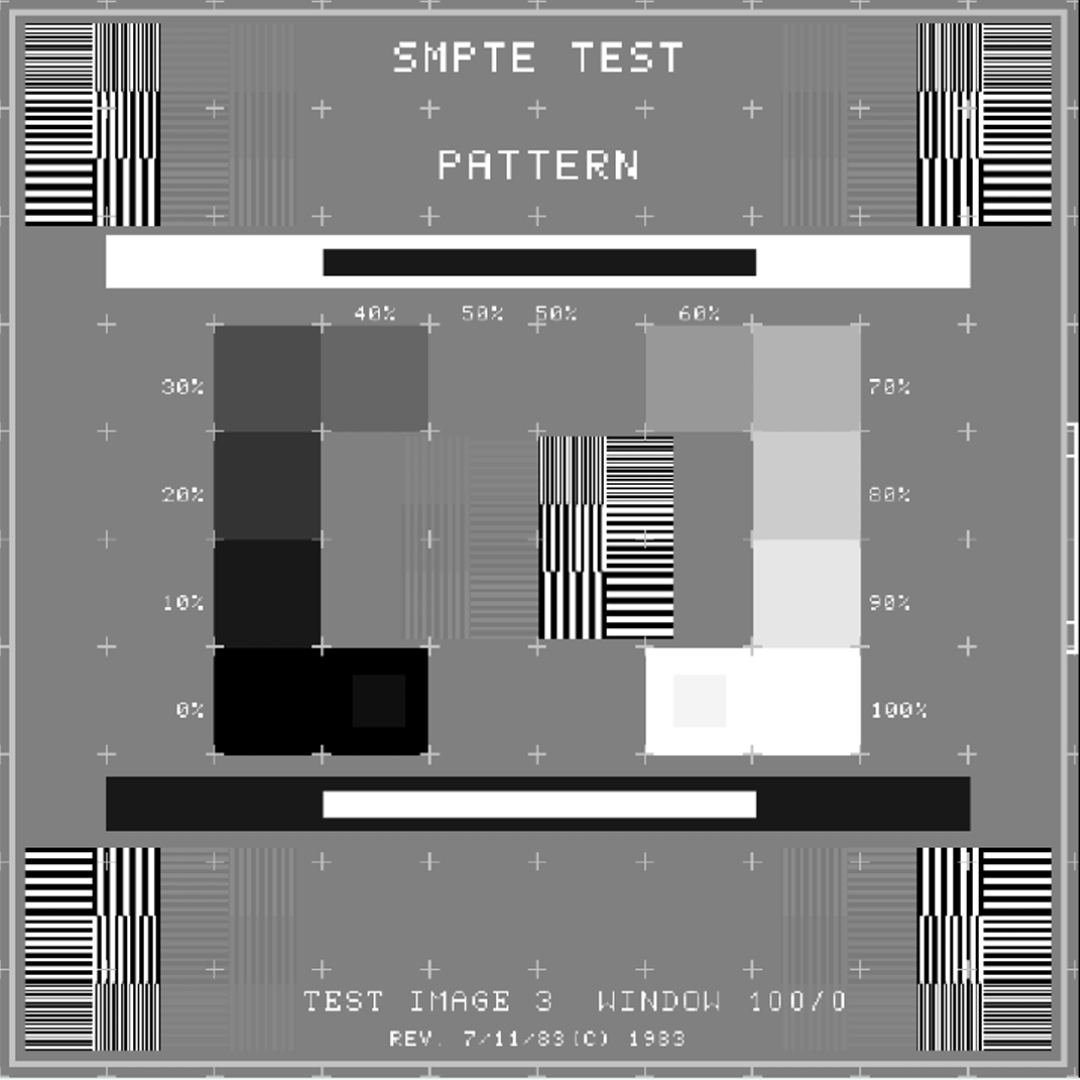 SMPTE Pattern Olympic Health Physics